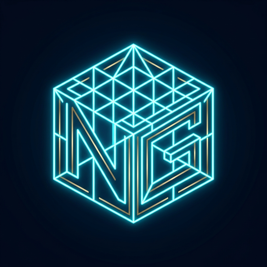 Ralph Booth / Neon Grid Logo